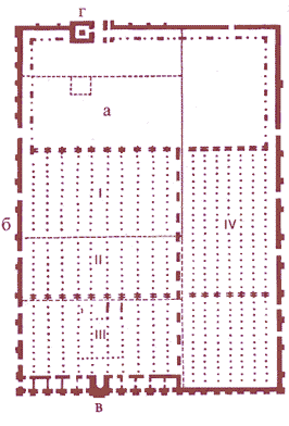 План Соборной мечети в Кордове - www.Arhitekto.ru